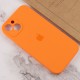 Чохол Silicone Case Full Camera Protective (AA) для Apple iPhone 14 Plus (6.7") Помаранчевий / Kumquat