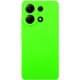 Чохол TPU GETMAN Liquid Silk Full Camera для Xiaomi Redmi Note 13 4G Салатовий / Neon Green
