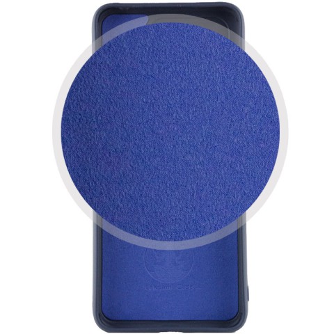 Чохол Silicone Cover Lakshmi Full Camera (AA) для Xiaomi Poco X6 / Note 13 Pro 5G Синій / Midnight Blue