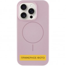 Чохол Silicone Case Full Protective (AA) NO LOGO with MagSafe для Apple iPhone 15 (6.1") Рожевий / Pink Sand