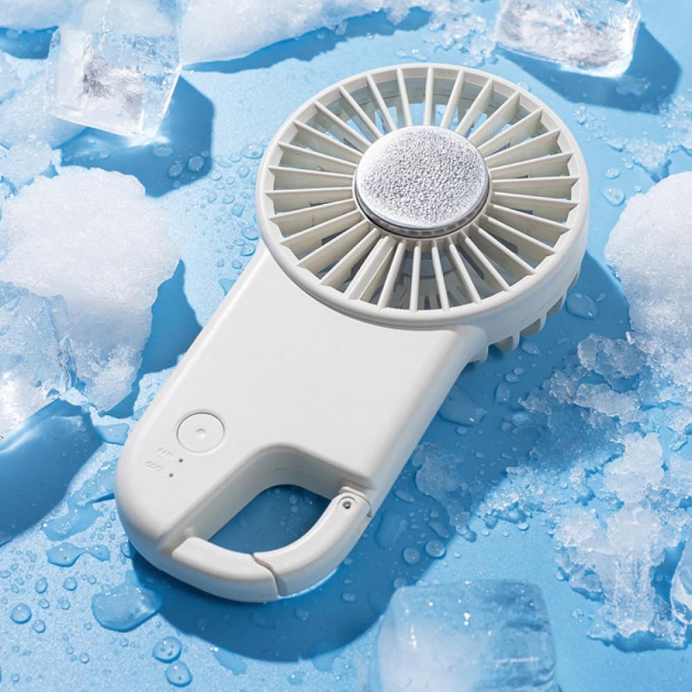 Портативний вентилятор SQT-BF2 з карабіном 1800mAh White