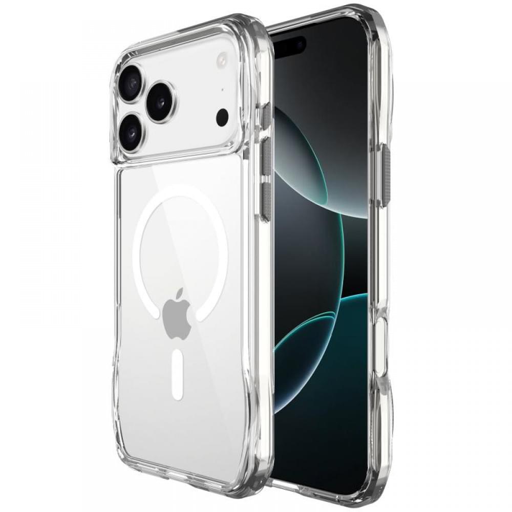 Чохол TPU Space Octagon with MagSafe для Apple iPhone 17 Pro (6.3") Clear
