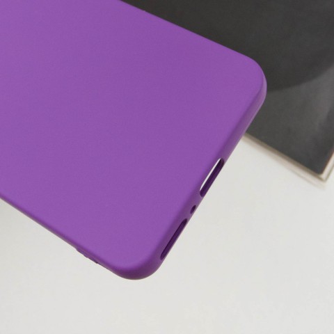 Чохол Silicone Cover Lakshmi Full Camera (AA) для Xiaomi Redmi Note 13 5G Фіолетовий / Purple