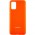 Чохол Silicone Cover Full Protective (AA) для Samsung Galaxy A02s Помаранчевий / Neon Orange