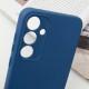 Чохол TPU GETMAN Liquid Silk Full Camera для Samsung Galaxy S23 FE Синій / Navy Blue