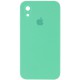 Чохол Silicone Case Square Full Camera Protective (AA) для Apple iPhone XR (6.1") Зелений / Spearmint