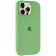 Чохол Silicone Case Full Protective (AA) для Apple iPhone 13 Pro Max (6.7") М'ятний / Mint