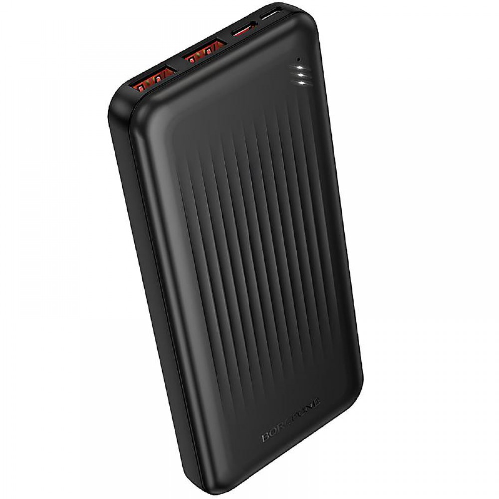 Портативний ЗП Power Bank Borofone BJ80 Clever 22.5W+PD20W 10000 mAh Black