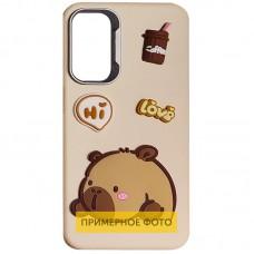 Чохол TPU Leather Toys для Samsung Galaxy A15 4G/5G / M15 5G Capybara / Sand