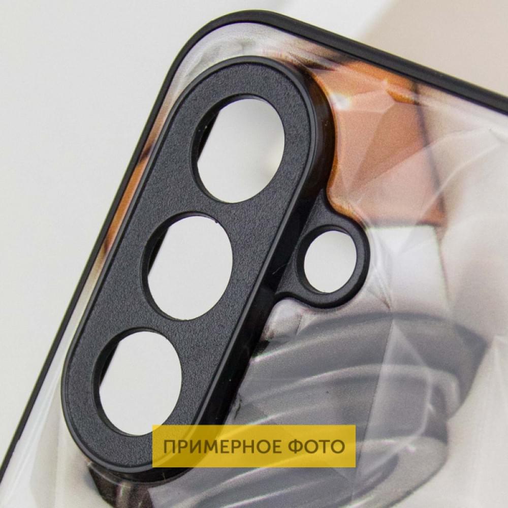 TPU+PC чохол Prisma Plushie для Xiaomi Poco X6 / Note 13 Pro 5G Coffee