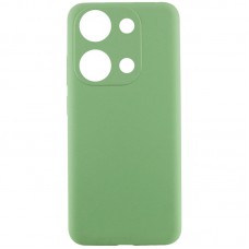 Чохол Silicone Cover Lakshmi Full Camera (AAA) для Xiaomi Redmi Note 13 Pro 4G М'ятний / Mint