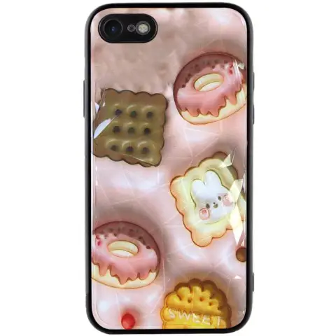 TPU+PC чехол Prisma Fluffie для Apple iPhone 7 / 8 / SE (2020) (4.7")