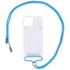 Чехол TPU Crossbody Transparent для Apple iPhone 12 Pro Max (6.7")