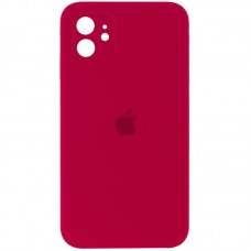 Чехол Silicone Case Square Full Camera Protective (AA) для Apple iPhone 11 (6.1")