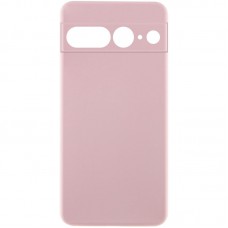 Чохол Silicone Cover Lakshmi Full Camera (AAA) для Google Pixel 7 Pro Рожевий / Pink Sand