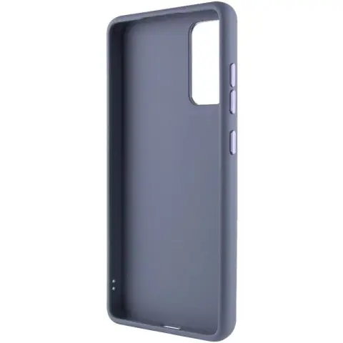 TPU чохол Bonbon Metal Style with MagSafe для Samsung Galaxy S23 Сірий / Lavender