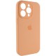 Чохол Silicone Case Full Camera Protective (AA) для Apple iPhone 13 Pro (6.1") Помаранчевий / Cantaloupe
