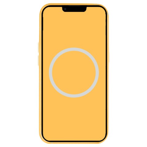 Чохол Silicone case (AAA) with Magsafe and Animation для Apple iPhone 15 Pro Max (6.7") Жовтий / Sunshine