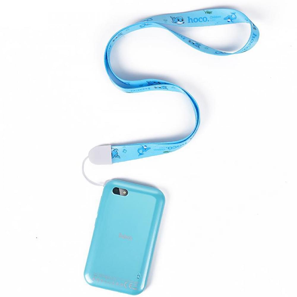 Дитячий мобильный телефон Hoco Y102 2G 800mAh 2.8" + SIM 2G Blue