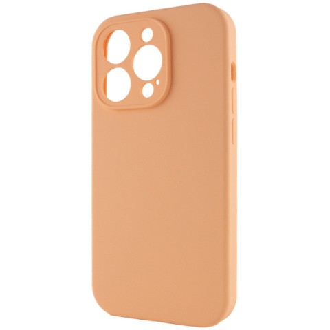 Чохол Silicone Case Full Camera Protective (AA) NO LOGO для Apple iPhone 15 Pro Max (6.7") Помаранчевий / Cantaloupe