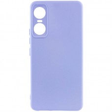 Чохол Silicone Cover Lakshmi Full Camera (A) для Tecno Pop 6 Pro Бузковий / Dasheen