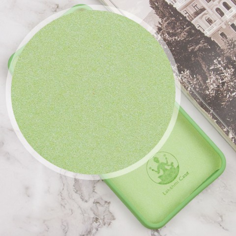 Чохол Silicone Cover Lakshmi Full Camera (AA) для Xiaomi Redmi 13 4G / Poco M6 4G Зелений / Pistachio