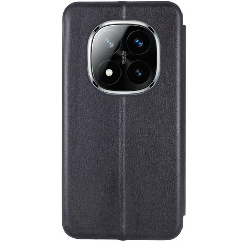 Шкіряний чохол-книжка Classy для Xiaomi Redmi Note 15 Pro+ 5G Чорний