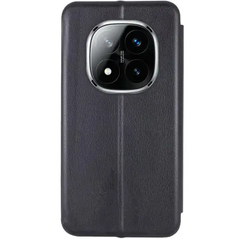 Шкіряний чохол-книжка Classy для Xiaomi Redmi Note 15 Pro+ 5G Чорний