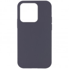 Чохол Silicone Case Full Protective (AA) NO LOGO для Apple iPhone 13 Pro Max (6.7") Сірий / Dark Gray