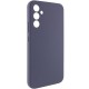Чохол Silicone Cover Lakshmi Full Camera (AAA) для Samsung Galaxy A35 Сірий / Dark Gray