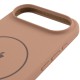 Чохол Silicone Case Full Protective (AA) V2 with MagSafe для Apple iPhone 17 Air (6.5") Бежевий / Desert Gold