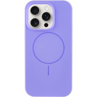 Чохол Silicone Case Full Protective (AA) NO LOGO with MagSafe для Apple iPhone 14 Pro (6.1") Бузковий / Lilac