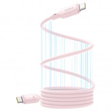Дата кабель Baseus PicoGo Magnetic Liquid Silicone Type-C to Type-C 240W (1m) (P10376800) Baby Pink