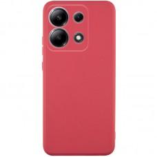 Силіконовий чохол Candy Full Camera для Xiaomi Redmi Note 13 Pro 4G Червоний / Camellia