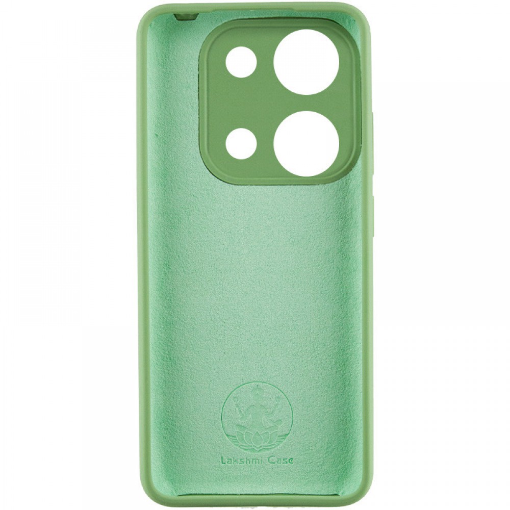 Чохол Silicone Cover Lakshmi Full Camera (AAA) для Xiaomi Redmi Note 13 Pro 4G / Poco M6 Pro 4G М'ятний / Mint