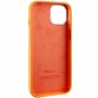 Чехол Silicone Case Metal Buttons (AA) для Apple iPhone 12 Pro / 12 (6.1")