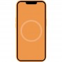 Чохол Silicone case (AAA) full with Magsafe and Animation для Apple iPhone 13 Pro Max (6.7") Помаранчевий / Marigold