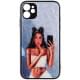 TPU+PC чохол Prisma Ladies для Apple iPhone 11 (6.1") Black in White