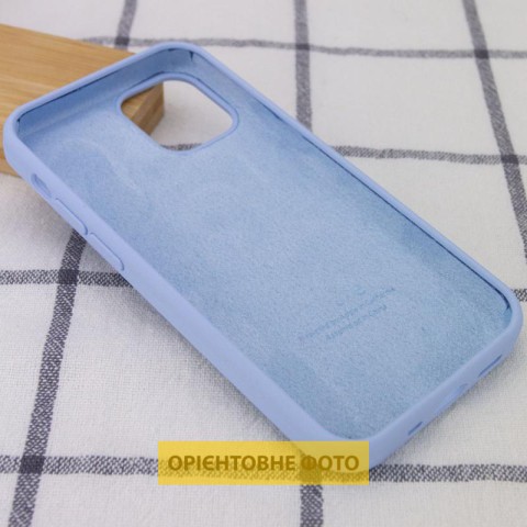 Чохол Silicone Case Full Protective (AA) для Apple iPhone 16 Plus (6.7") Блакитний / Lilac Blue