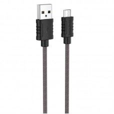 Дата кабель Borofone BX52 Airy USB to MicroUSB (1m) Чорний