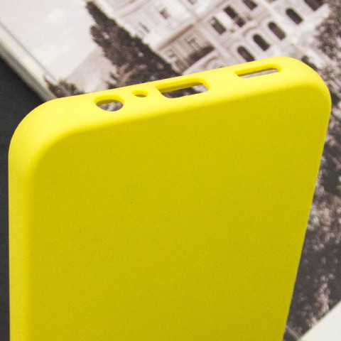 Чохол Silicone Cover Lakshmi Full Camera (AAA) для Samsung Galaxy A05s Жовтий / Yellow