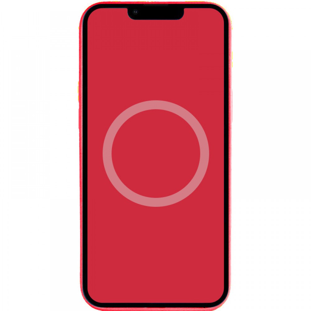 Чехол Silicone case (AAA) with Magsafe and Animation для Apple iPhone 14 (6.1")