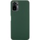 Чохол Silicone Cover Ummi Lakshmi (AA) для Xiaomi Redmi Note 10 / Note 10s / Poco M5s Зелений / Dark green