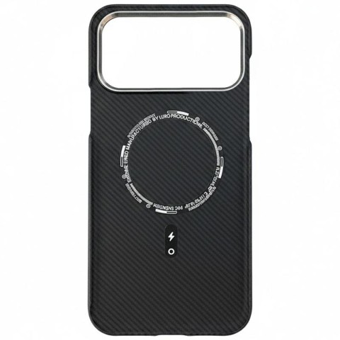 Чохол PC PITAKA with MagSafe для Apple iPhone 17 Pro (6.3") Black / Grey