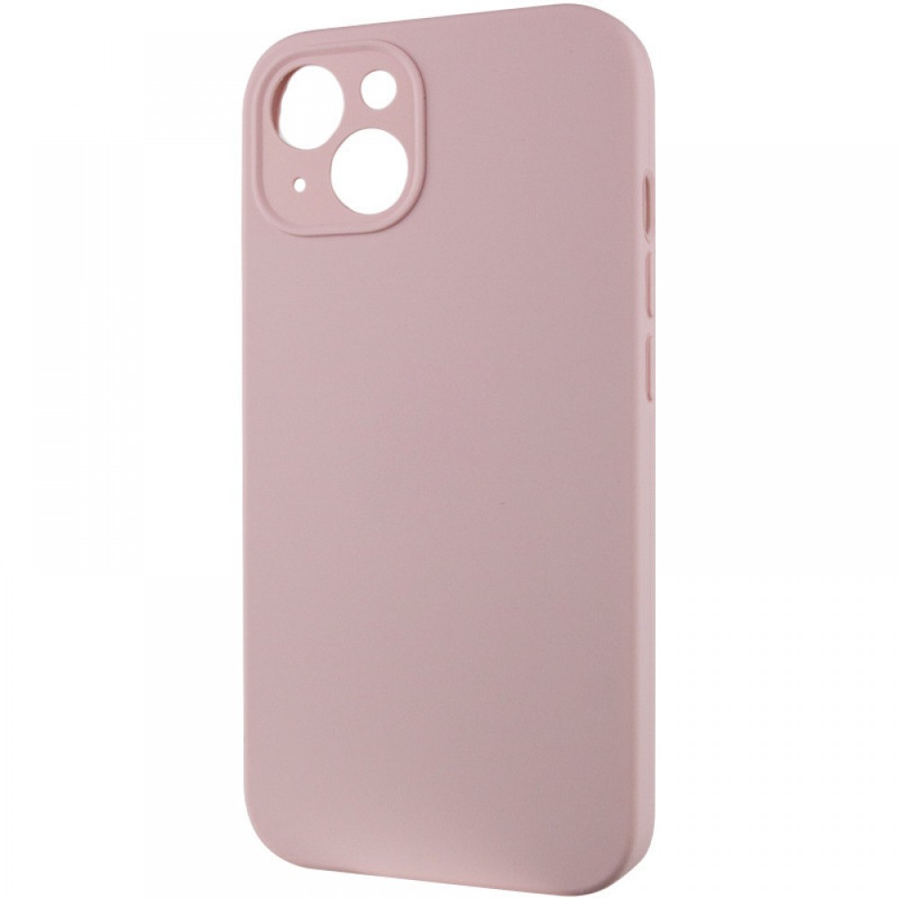 Чохол Silicone Case Full Camera Protective (AA) NO LOGO для Apple iPhone 15 Plus (6.7") Рожевий / Chalk Pink