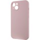 Чохол Silicone Case Full Camera Protective (AA) NO LOGO для Apple iPhone 15 Plus (6.7") Рожевий / Chalk Pink