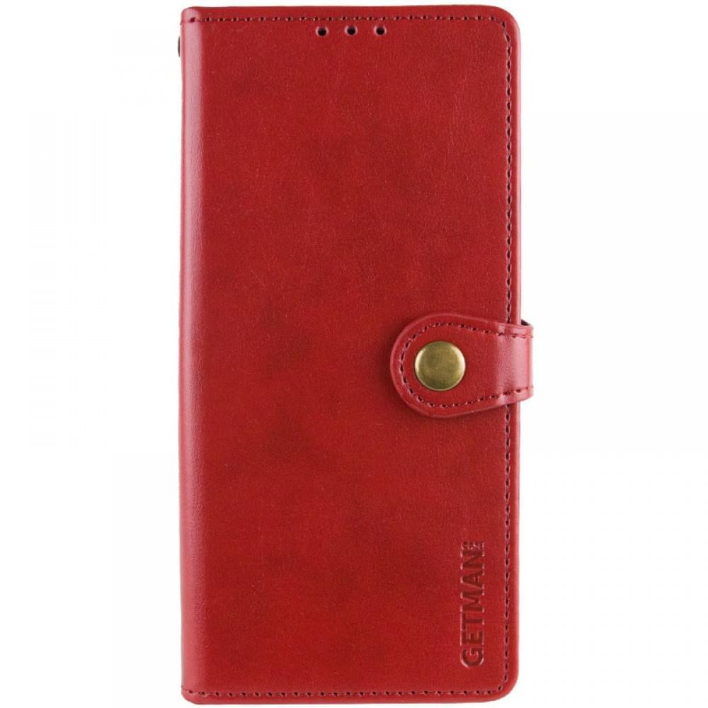 Шкіряний чохол-книжка GETMAN Gallant (PU) для Xiaomi Poco X6 / Note 13 Pro 5G Червоний