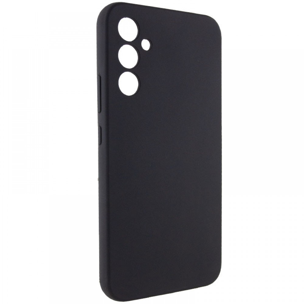 Чохол Silicone Cover Lakshmi Full Camera (AAA) для Samsung Galaxy S24+ Чорний / Black