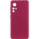 Чохол TPU GETMAN Liquid Silk Full Camera для Xiaomi 12T / 12T Pro Бордовий / Marsala Чохол TPU GETMAN Liquid Silk Full Camera для Xiaomi 12T / 12T Pro Бордовий / Marsala