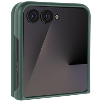 Чохол Foldables Silicone Cover Lakshmi (AAA) для Samsung Galaxy Z Flip7 Зелений / Cyprus Green
